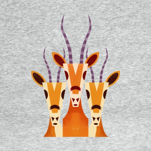 Gazelle by WickIllustration